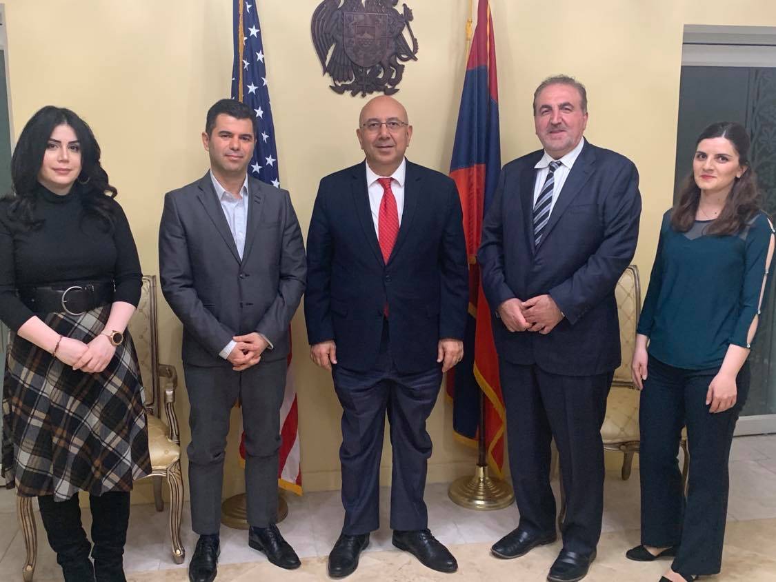 Members of the Newly Elected Board of the AESA Visited the Consulate