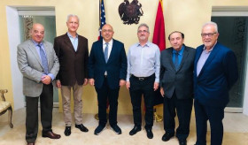 CONSUL GENERAL OF ARMENIA AMBASSADOR BAIBOURTIAN MET WITH REPRESENTATIVES OF THE ARMENIAN DEMOCRATIC LIBERAL PARTY (ADL) CENTRAL AND REGIONAL COMMITTEES