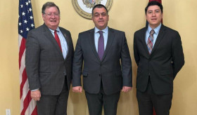 Karen Israyelyan, Consul General of Armenia in Los Angeles received Evan G. Reade, International Affairs Advisor at the Office of California Lt. Governor