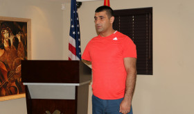 Meeting with Sargis Stepanyan