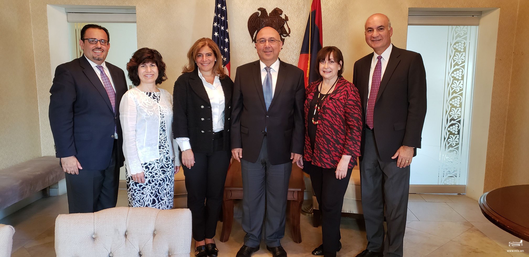 Consul General Armen Baibourtian received representatives of the Armenian Assembly of America 