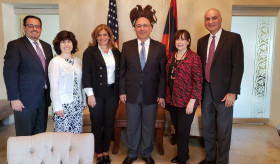 Consul General Armen Baibourtian received representatives of the Armenian Assembly of America 