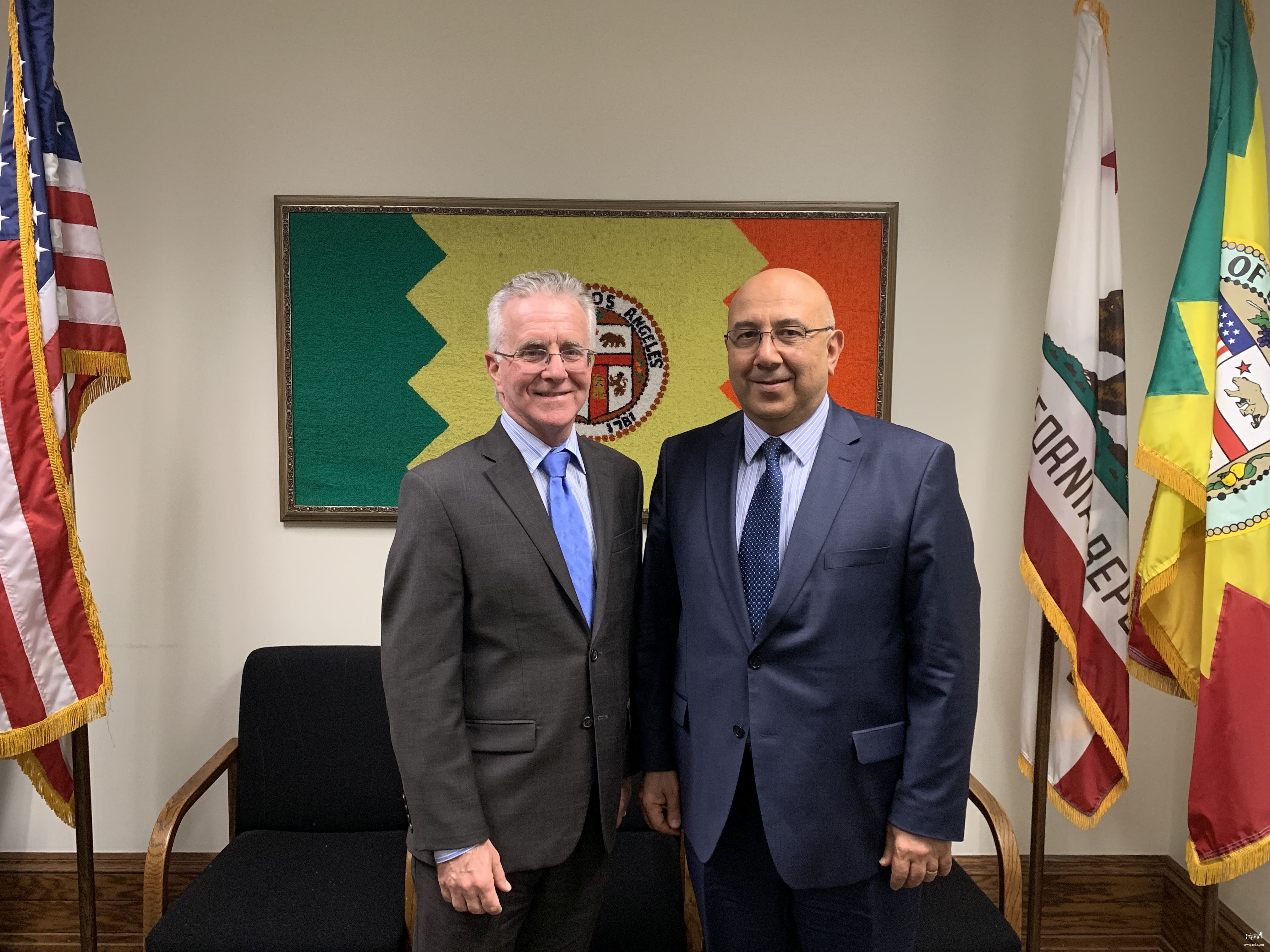 meeting with Los Angeles City Councilmember Paul Krekorian