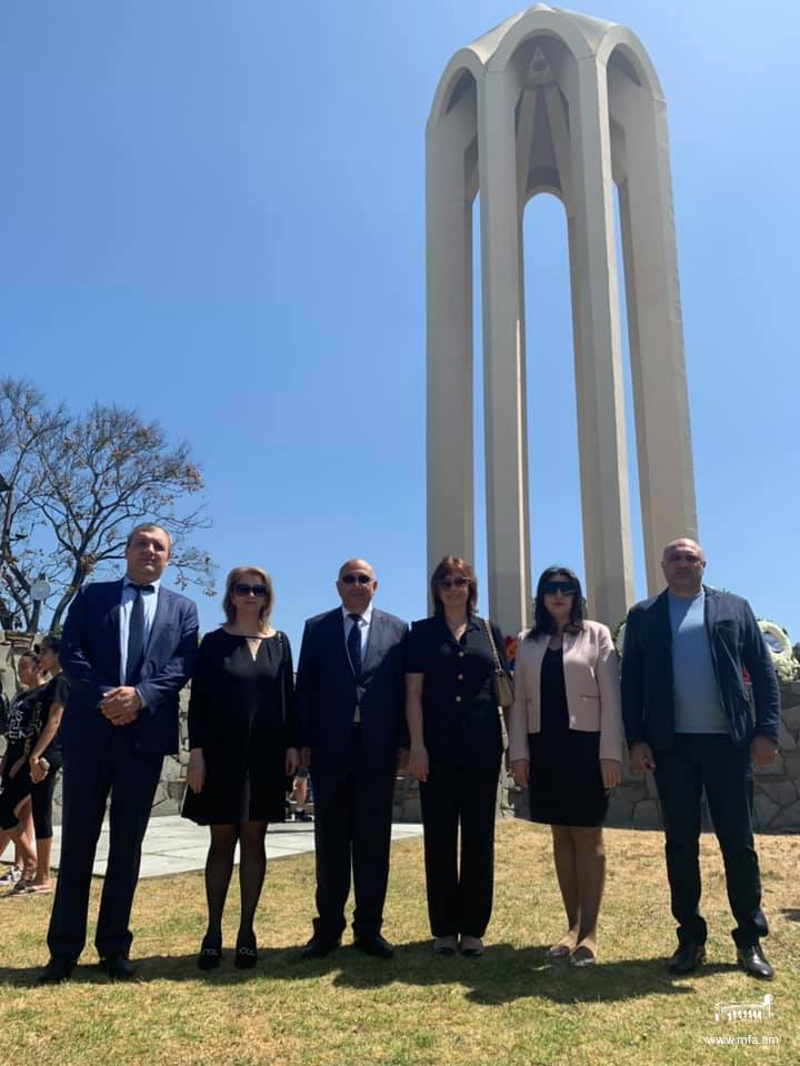 Armenian Genocide Commemoration at the Montebello Monument