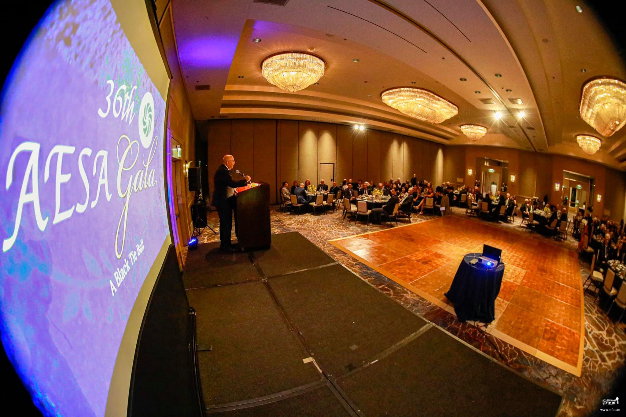 AMBASSADOR BAIBOURTIAN PARTICIPATED AS A KEYNOTE SPEAKER IN ANNUAL GALA OF THE ARMENIAN ENGINEERS AND SCIENTISTS OF AMERICA