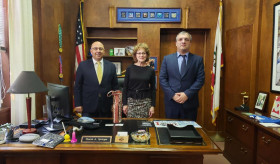 Ambassador Baibourtian Met with The Mayor of Burbank