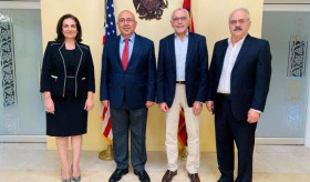 CONSUL GENERAL ARMEN BAIBOURTIAN MET WITH REPRESENTATIVES OF THE ARMENIAN REVOLUTIONARY FEDERATION WESTERN U.S. CENTRAL COMMITTEE