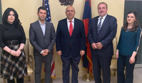 Members of the Newly Elected Board of the AESA Visited the Consulate General of Armenia