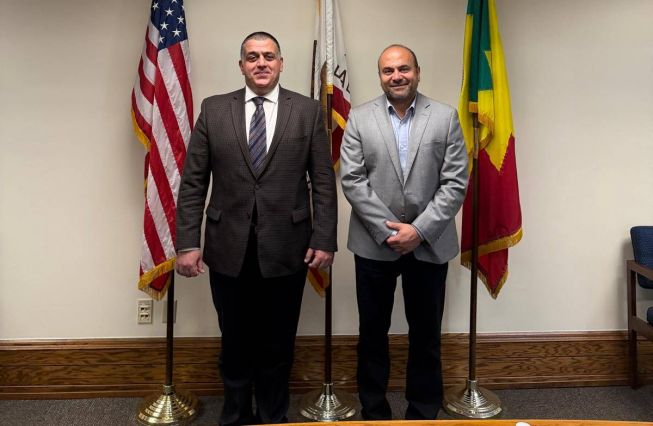 Consul General Karen Israyelyan had a meeting with Adrin Nazarian, LA City Councilmember.