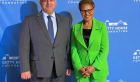 A Reception dedicated to Los Angeles Consular Corpse, hosted by Mayor Karen Bass.